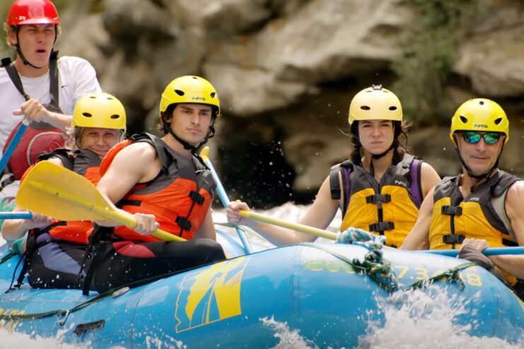 Rafting Whitewater river